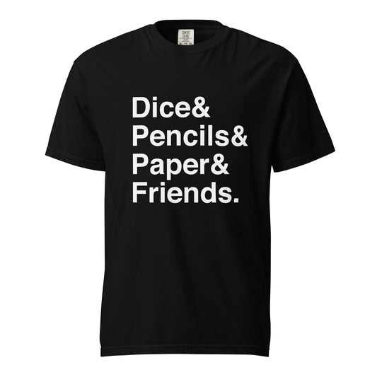 Tabletop Requirements t-shirt