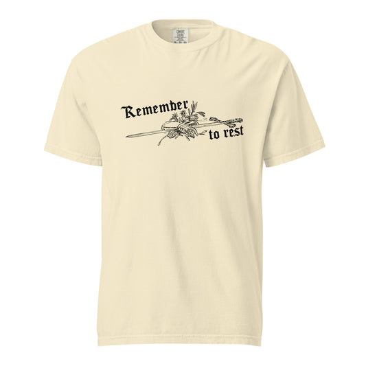 Remember to Rest Light t-shirt