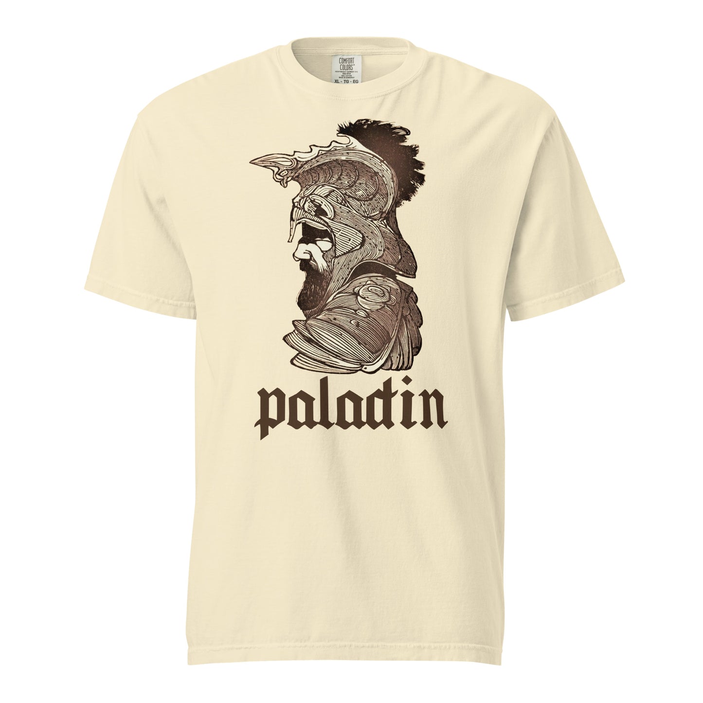 Woodcut Paladin t-shirt